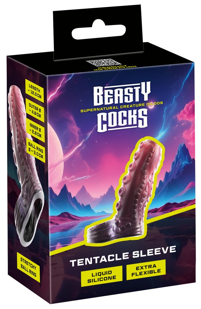 Beasty Cocks tentakel huls felroze | SIN&LACE