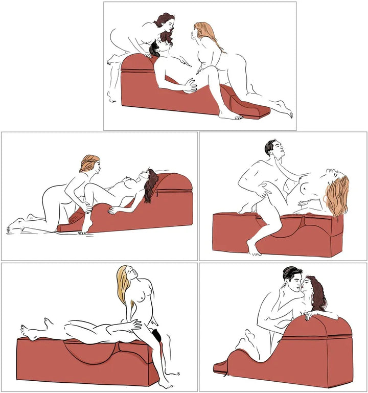 Liberator Aria Flip Chaise zwart | Sex meubel - Liberator | SIN&LACE