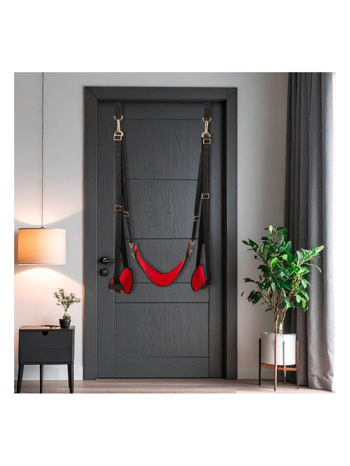 Bad Kitty deur schommel zwart/rood