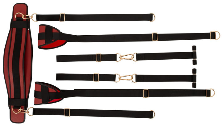 Bad Kitty deur schommel zwart/rood | SIN&LACE