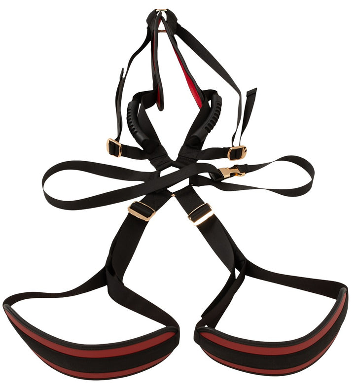 Bad Kitty body seksschommel zwart/rood | SIN&LACE