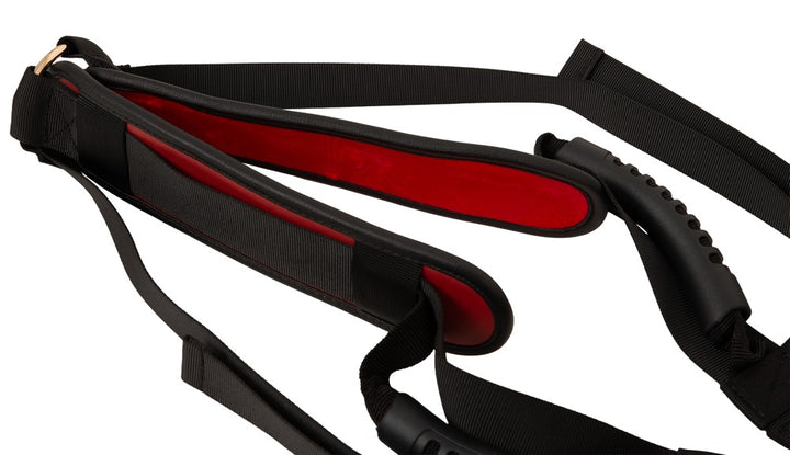 Bad Kitty body seksschommel zwart/rood | SIN&LACE