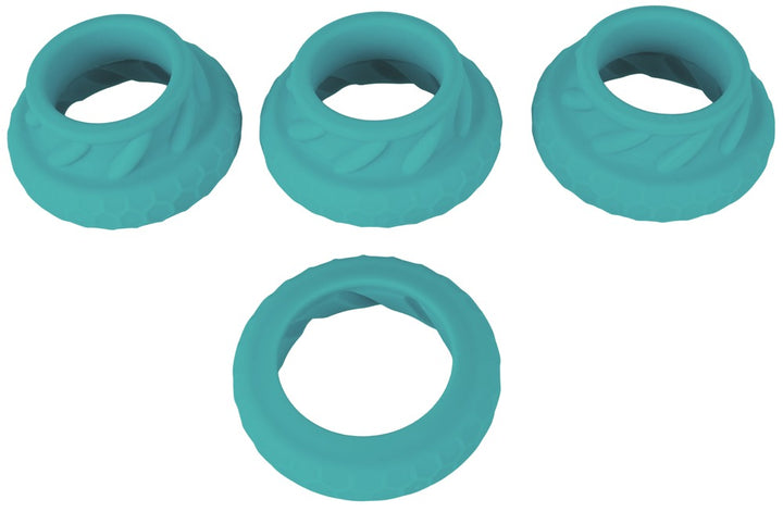 You2Toys 3-in-1 Penis- en Balring Set productfoto 3