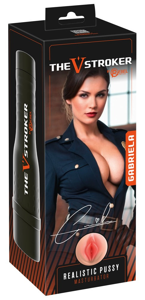 Rebel V-Stroker Masturbator verpakking