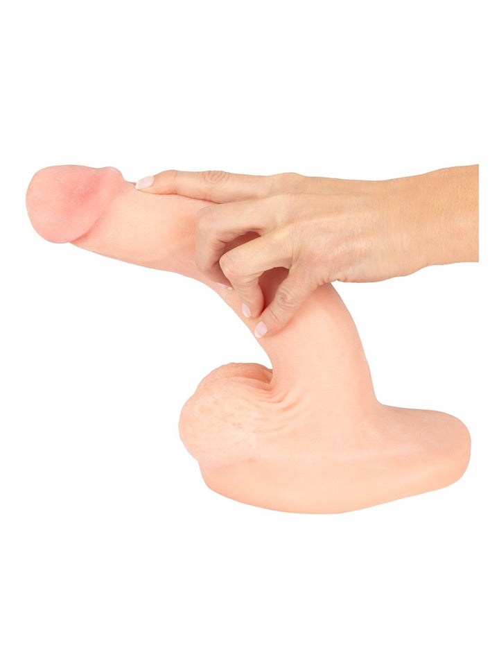Nature Skin 3-in-1 verlengstuk, dildo en masturbator licht huidskleurig