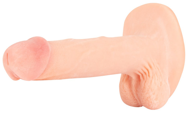 Nature Skin 3-in-1 verlengstuk, dildo en masturbator licht huidskleurig | SIN&LACE