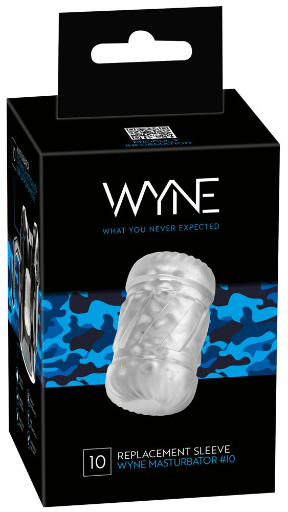 WYNE vervangende huls voor Masturbator 10 transparant | SIN&LACE