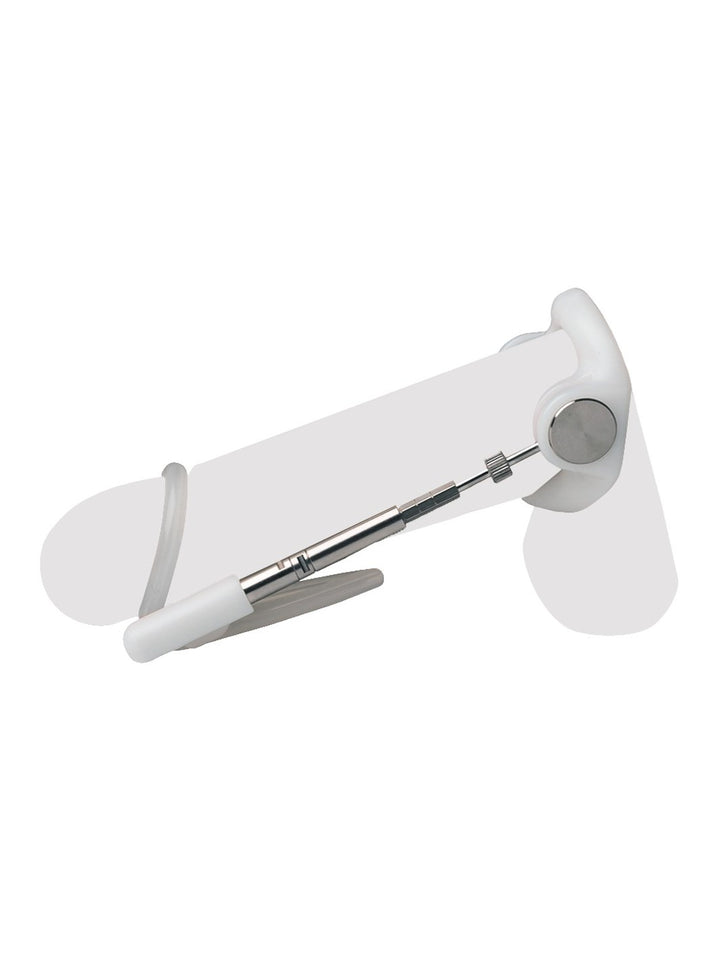 Jes-Extender Platinum penisvergroter zilver/wit
