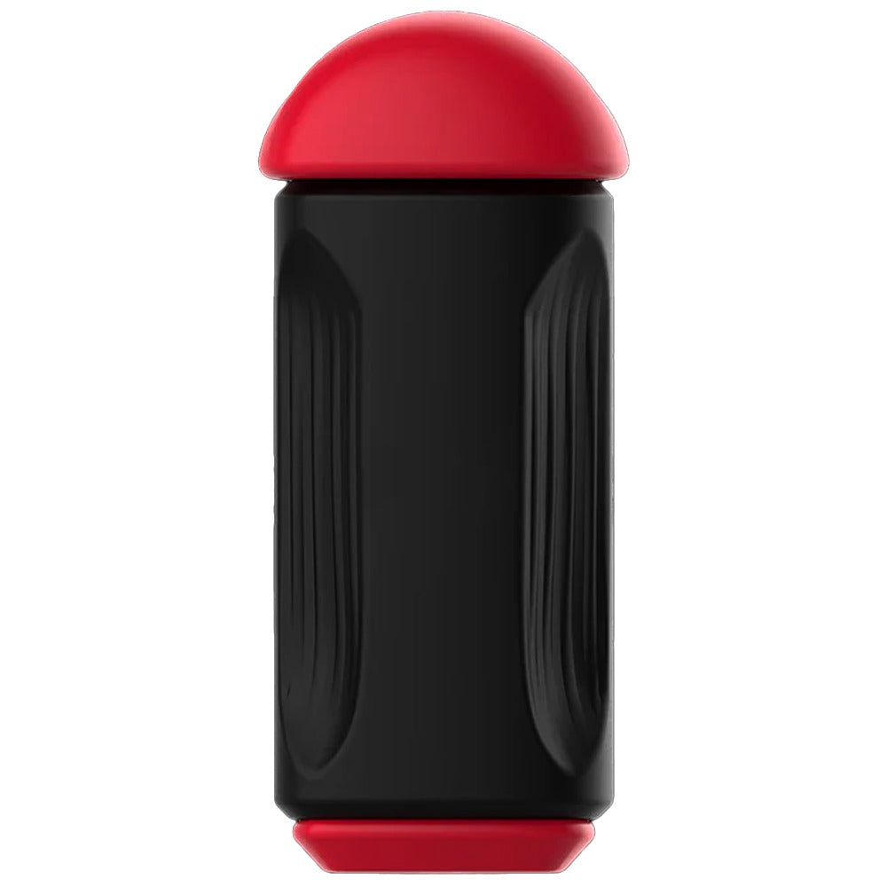 CockBlock FROT stimulator zwart/rood | SIN&LACE