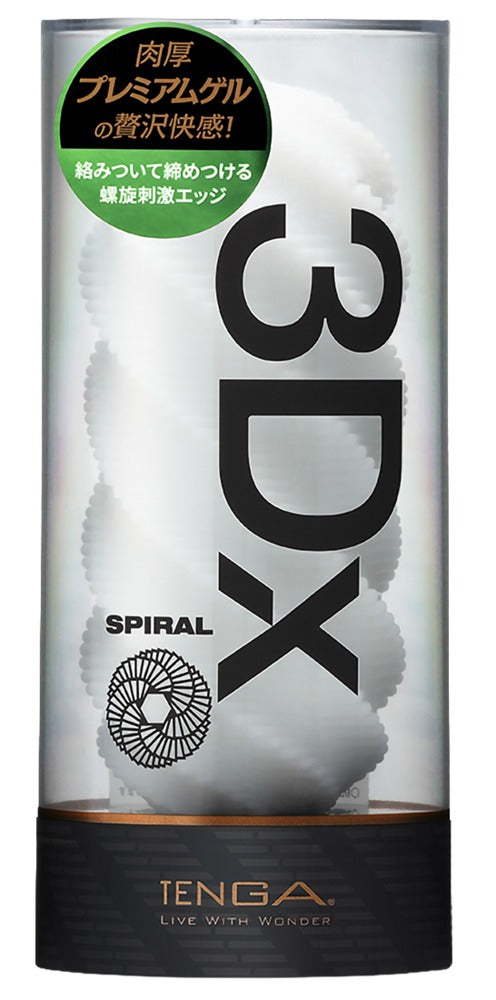 Tenga 3Dx SPIRAL verpakking