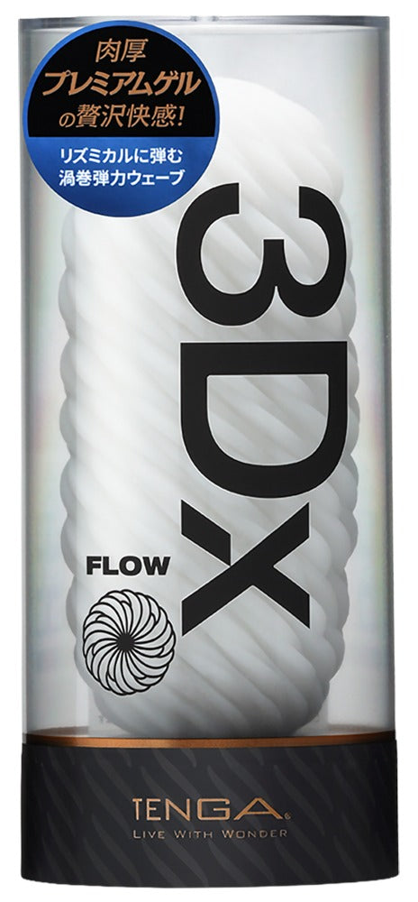 Tenga 3Dx FLOW verpakking
