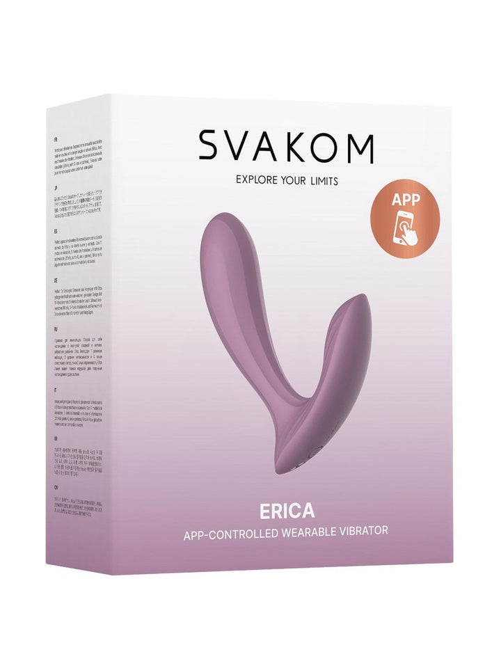Svakom Erica draagbare slipvibrator met app - Erica Rose