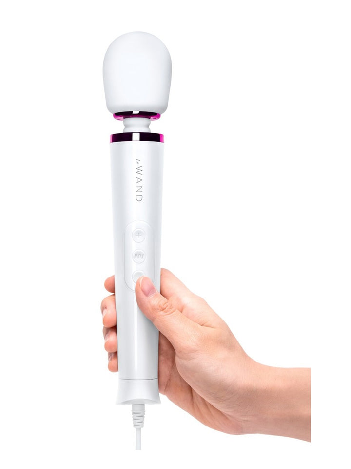 Le Wand Petit Plugin Massager - WHITE