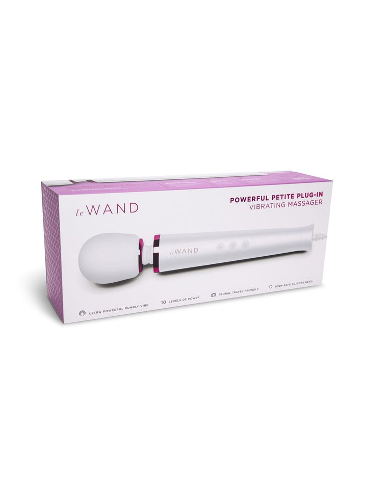 Le Wand Petit Plugin Massager - WHITE