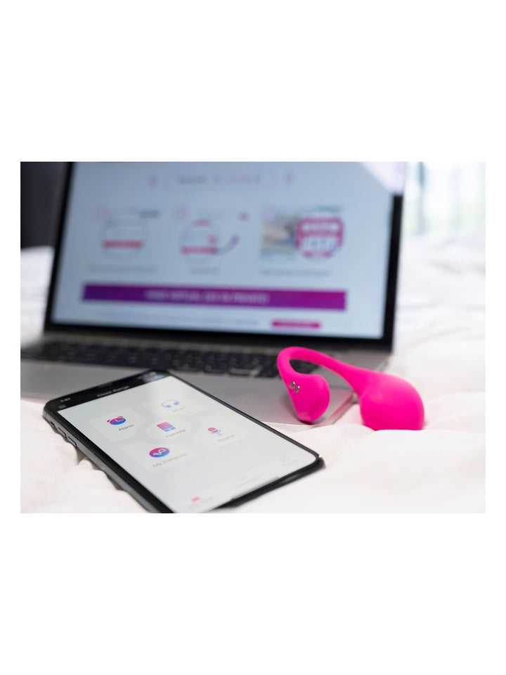 Lush 3 - Vibrator ei met app - roze
