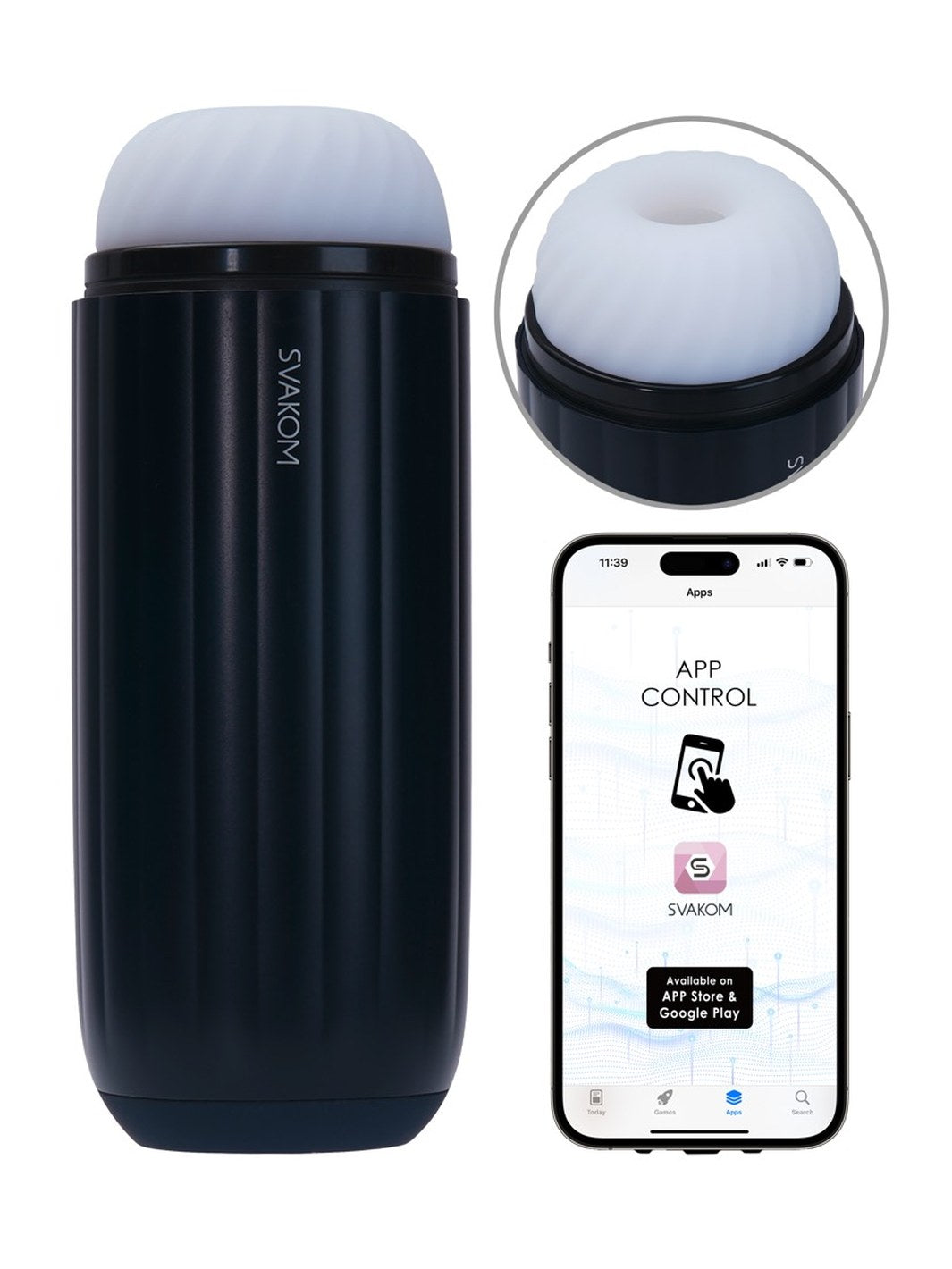 Svakom Sam Neo 2 Pro- Interactieve Masturbator met vibratie