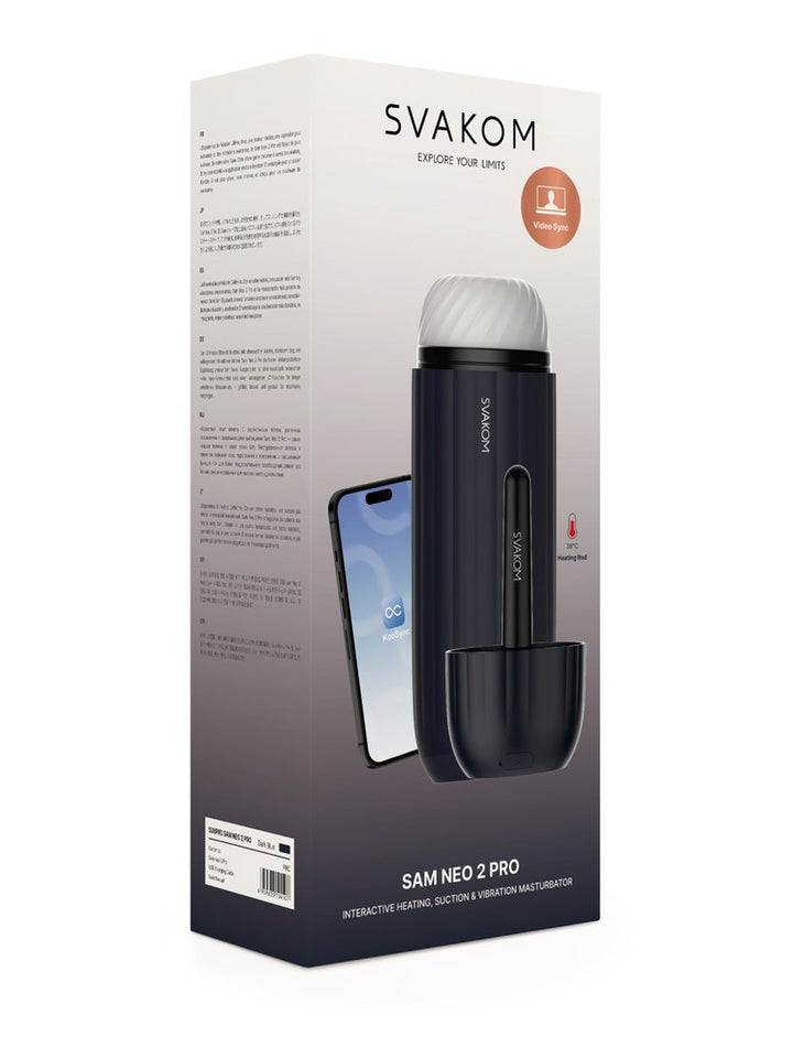 Svakom Sam Neo 2 Pro- Interactieve Masturbator met vibratie