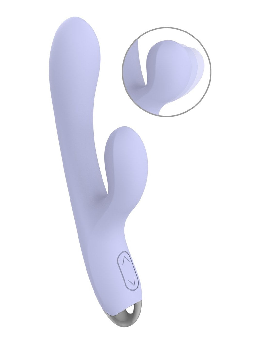 beau coeur RIVANO gebogen rabbit vibrator paars