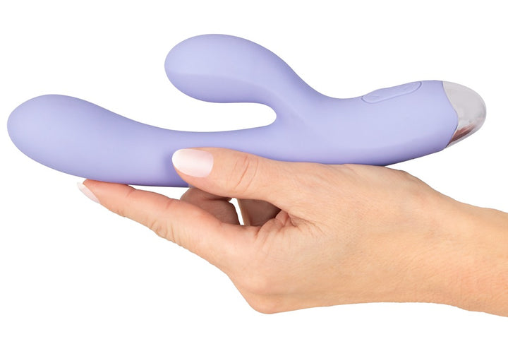 beau coeur RIVANO gebogen rabbit vibrator paars | SIN&LACE