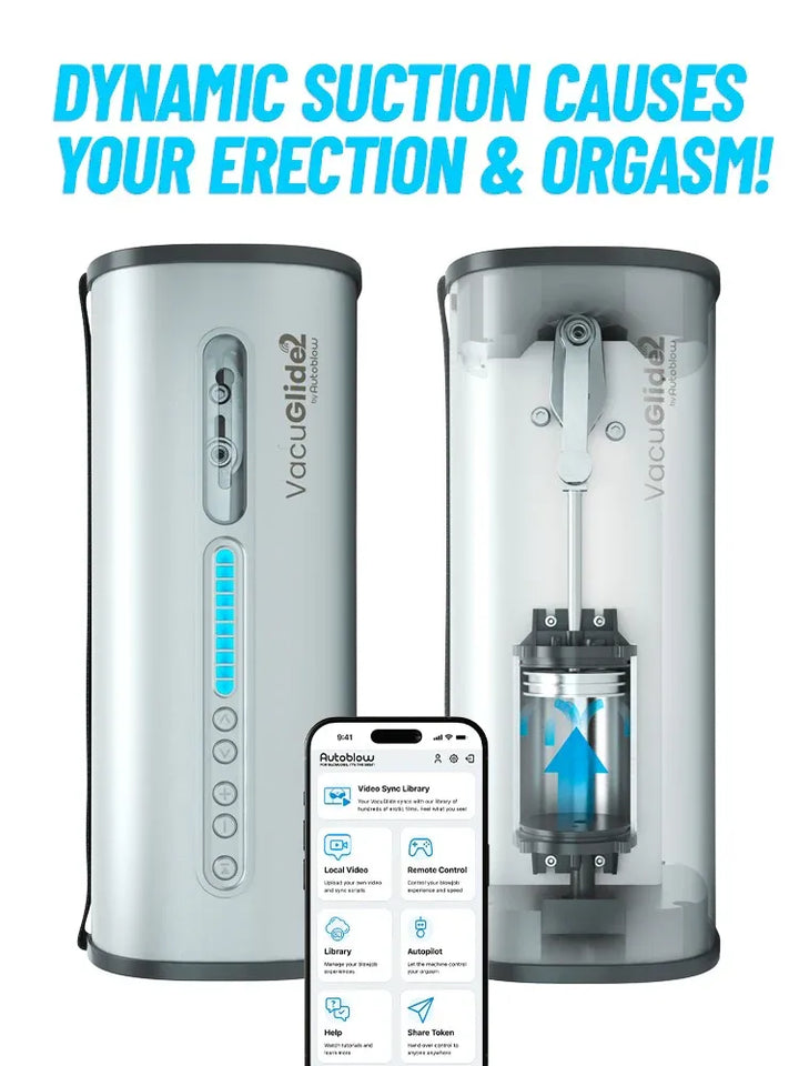 Autoblow Vacuglide 2.0 Blowjob Machine | Masturbators - Autoblow | SIN&LACE