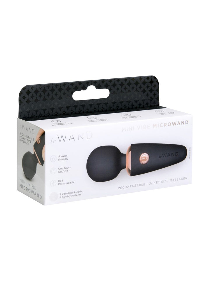 Le Wand Mini Micro Wand - BLACK