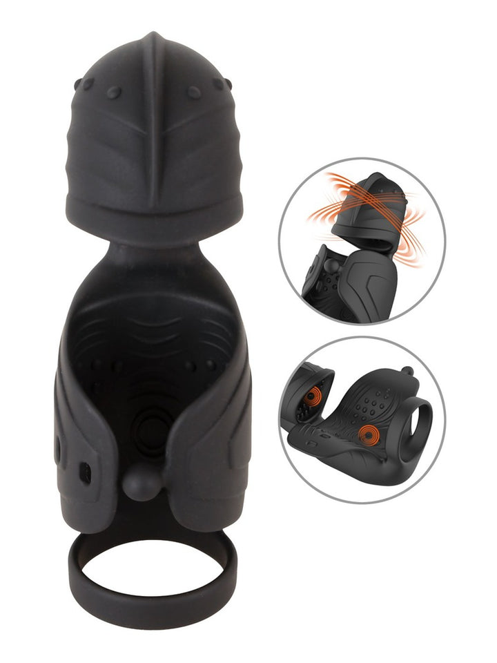 Rebel Cock Vibrator w Glans St