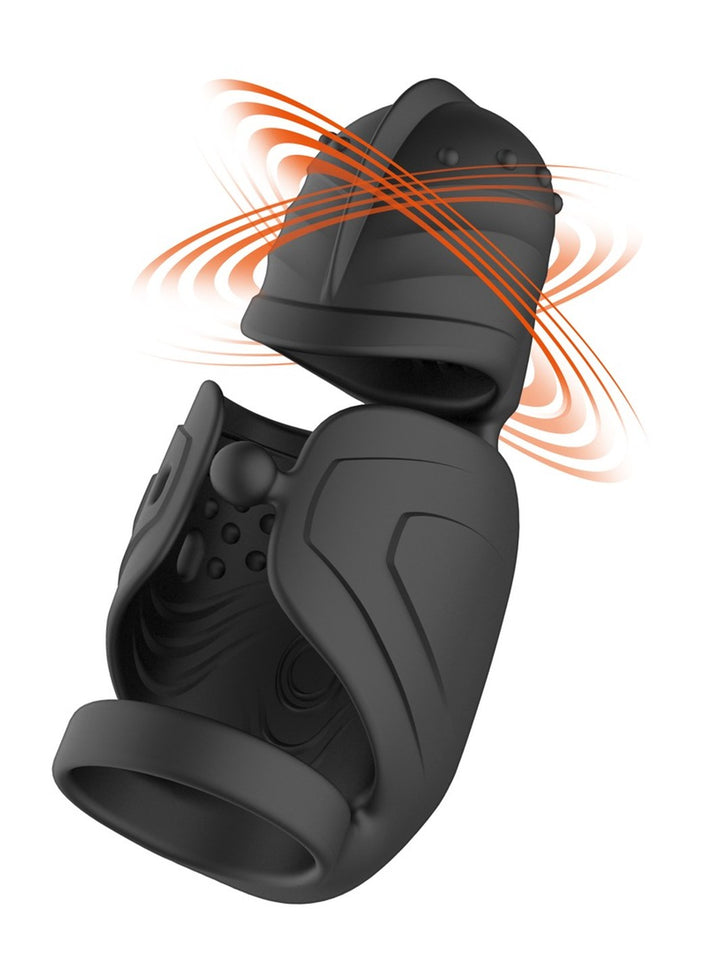 Rebel Cock Vibrator w Glans St
