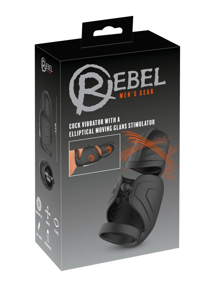 Rebel Cock Vibrator w Glans St