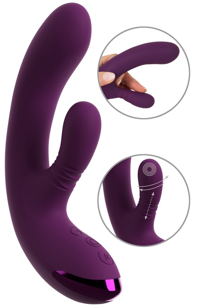 Javida Rabbit Vibrator met Knikkende Functie productfoto