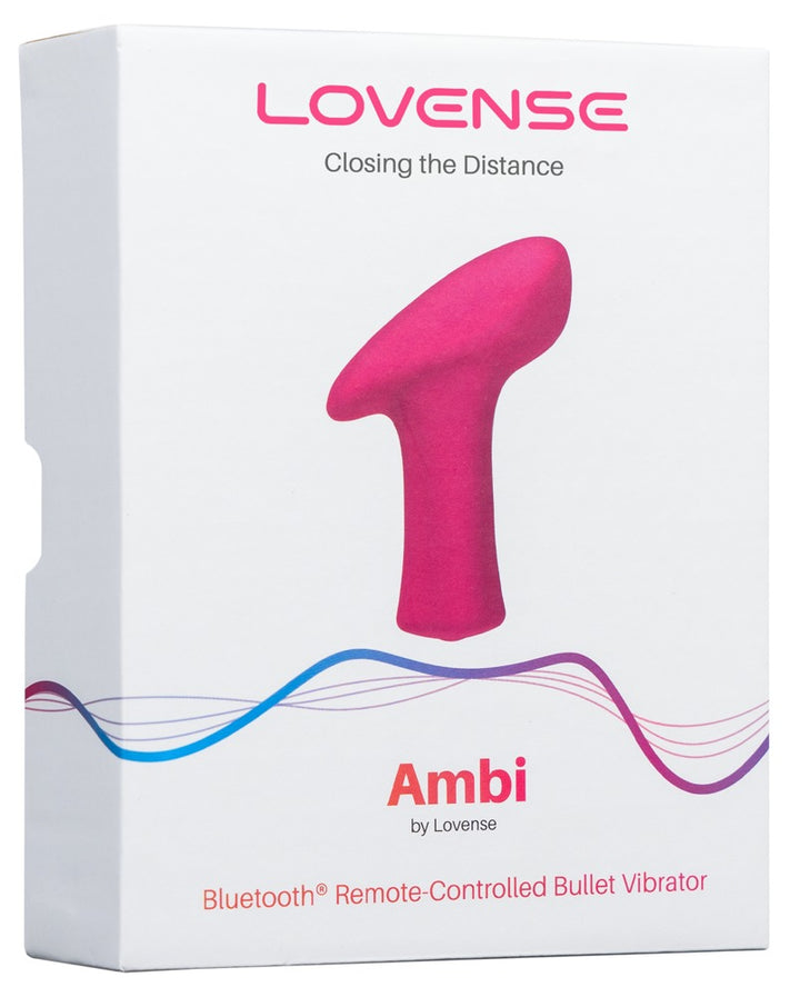 Lovense Ambi oplegvibrator felroze | SIN&LACE