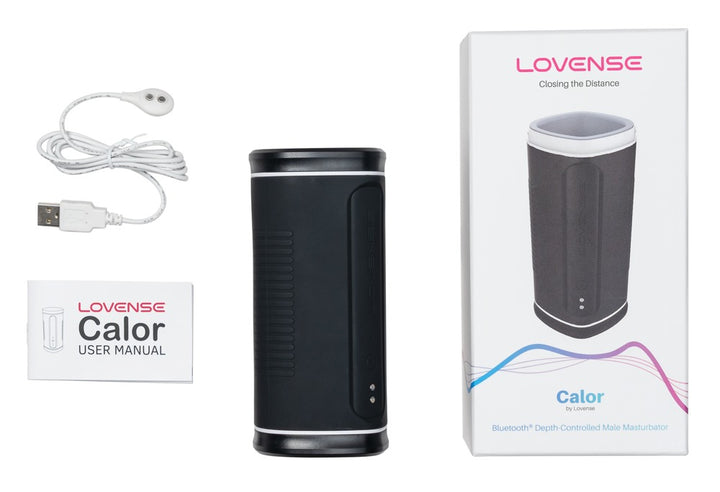 Lovense Calor masturbator zwart | SIN&LACE