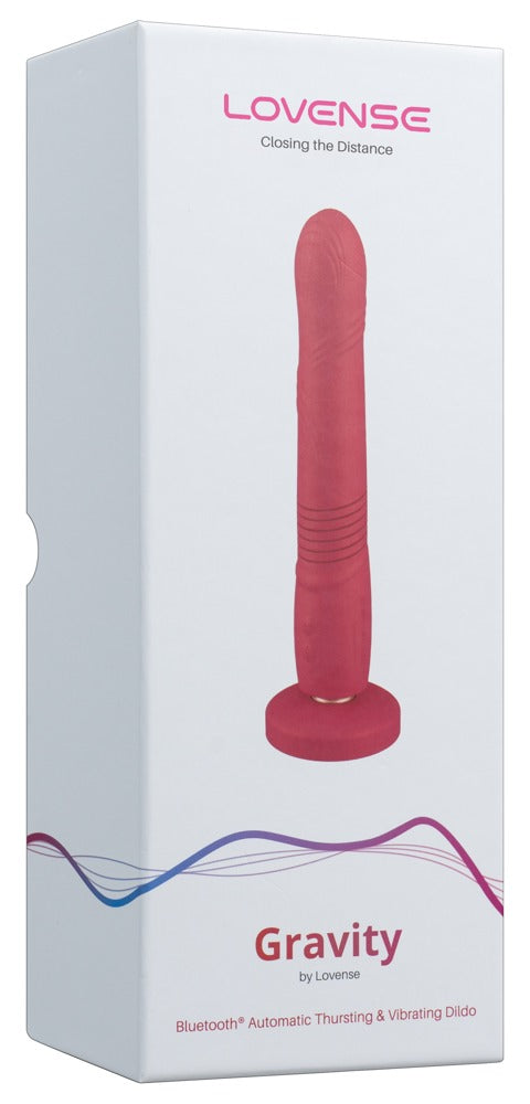 Lovense Gravity stootvibrator rood | SIN&LACE