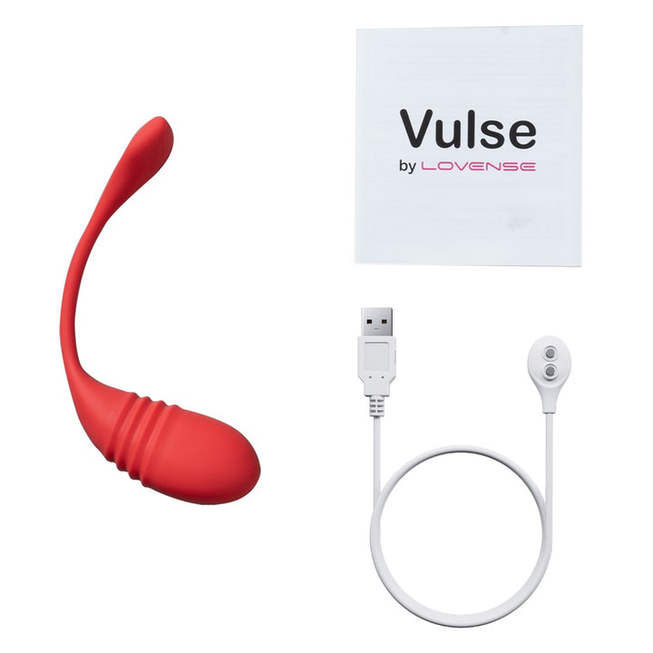 Lovense Vulse vibro-ei rood | SIN&LACE