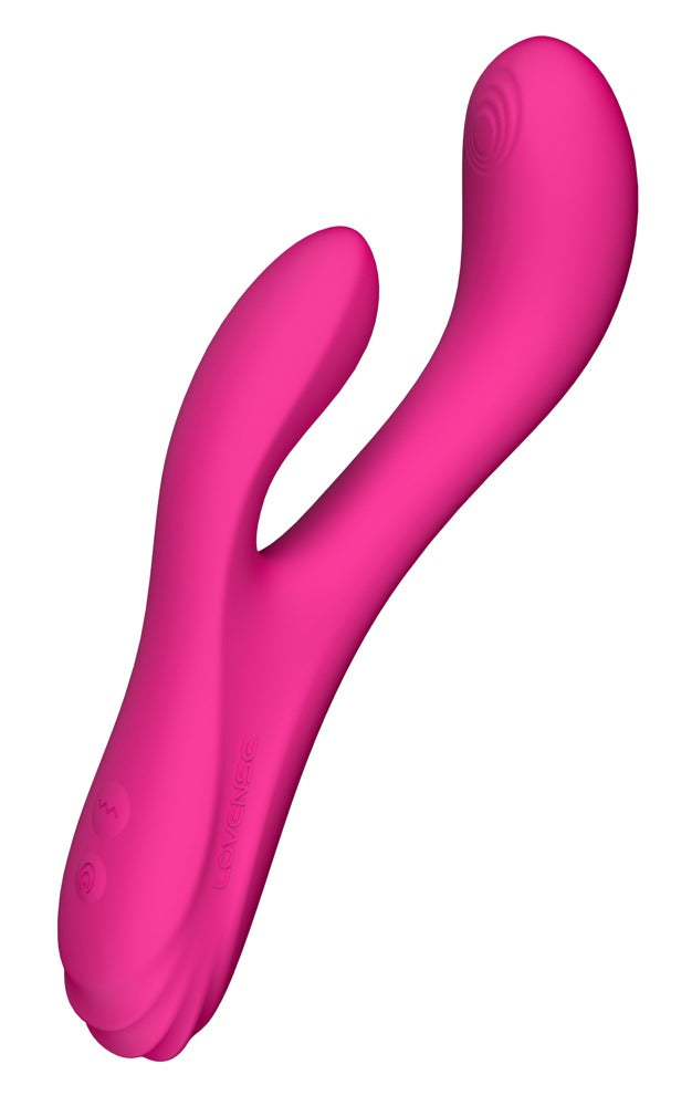 Lovense Osci 3 rabbit vibrator felroze | SIN&LACE