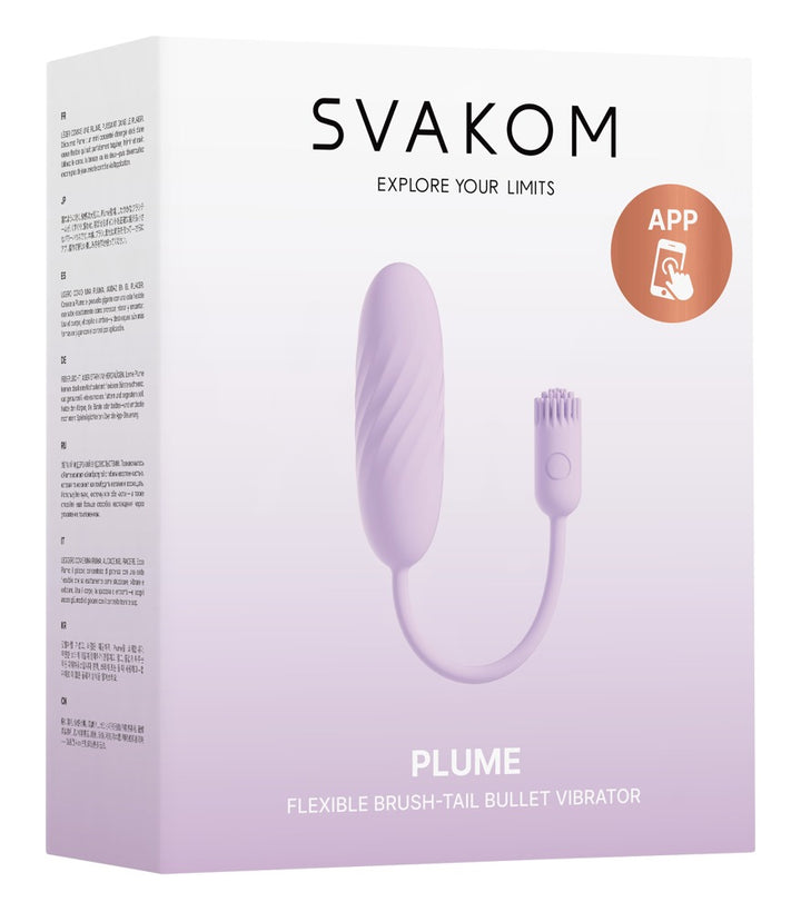 Svakom Plume Pastel Lilac verpakking