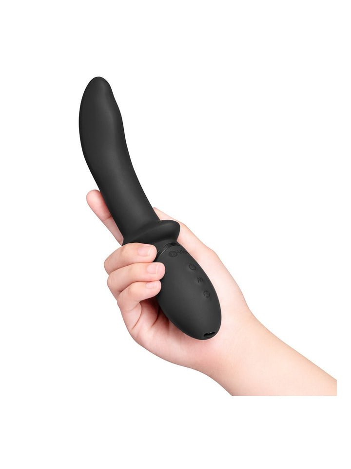 b-Vibe rimstimulator voor P-spot zwart