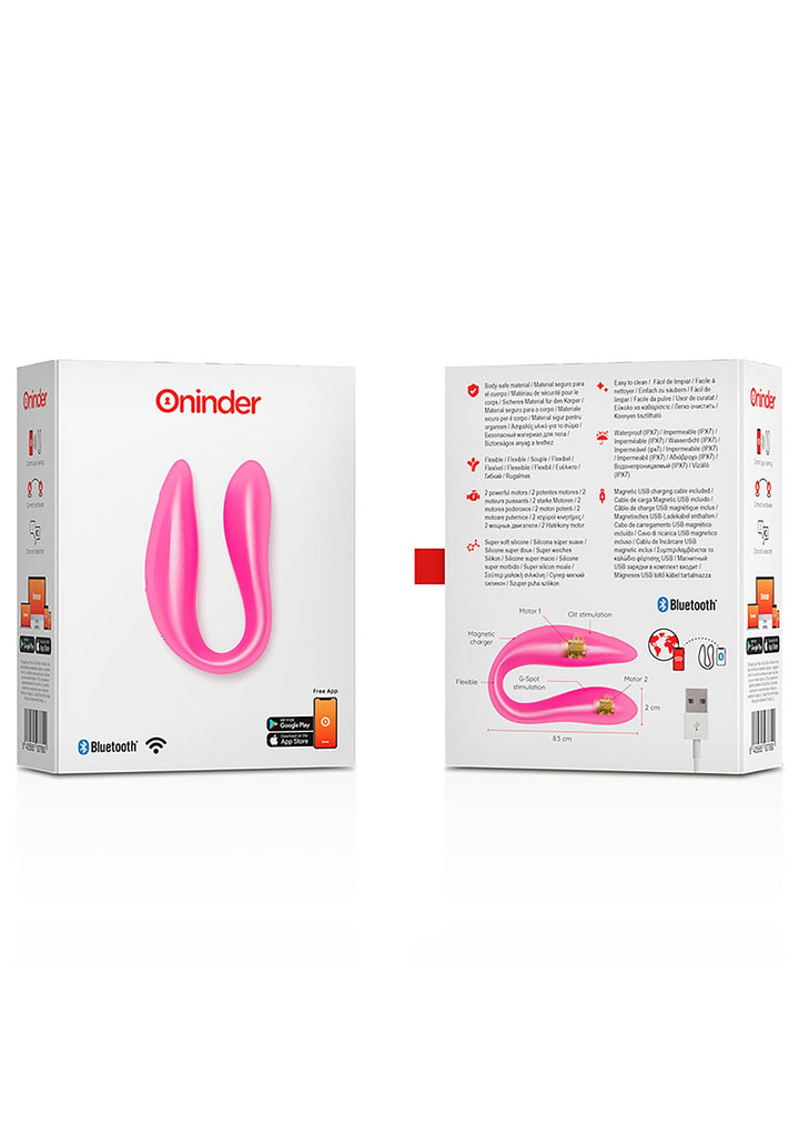 Oninder Lisboa Double Pleasure + App | Clitoris vibrator - Oninder | SIN&LACE