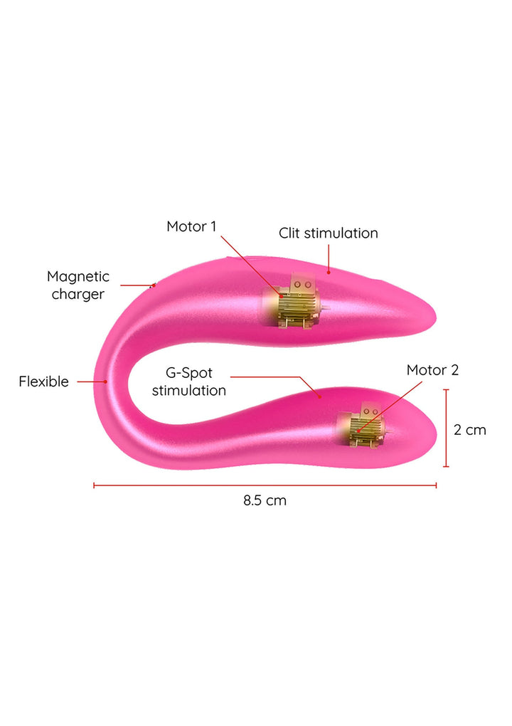 Oninder Lisboa Double Pleasure + App | Clitoris vibrator - Oninder | SIN&LACE