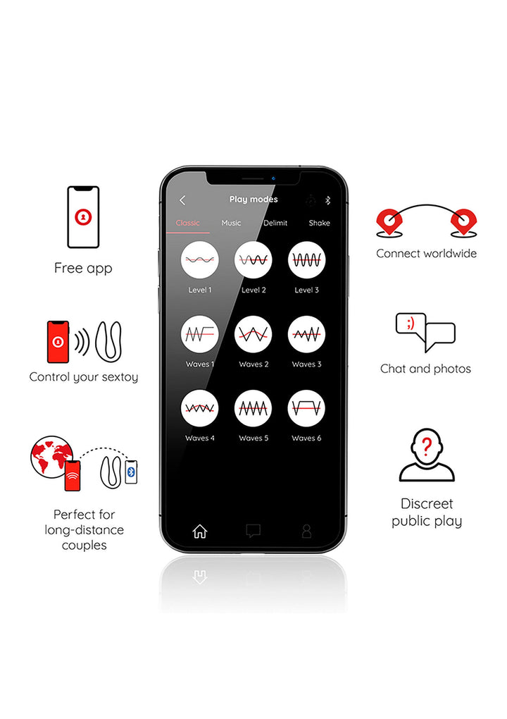 Oninder Lisboa Double Pleasure + App | Clitoris vibrator - Oninder | SIN&LACE