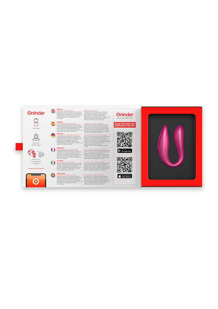 Oninder Lisboa Double Pleasure + App | Clitoris vibrator - Oninder | SIN&LACE