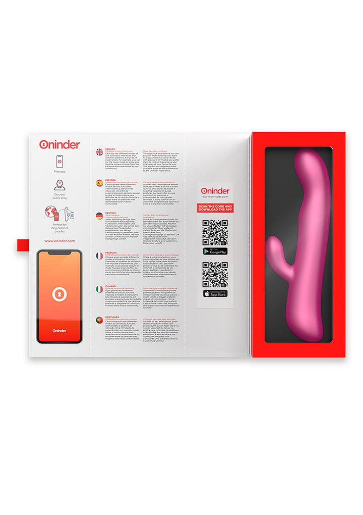 Oninder Oslo Rabbit & Rotation + App | Rabbit vibrator - Oninder | SIN&LACE