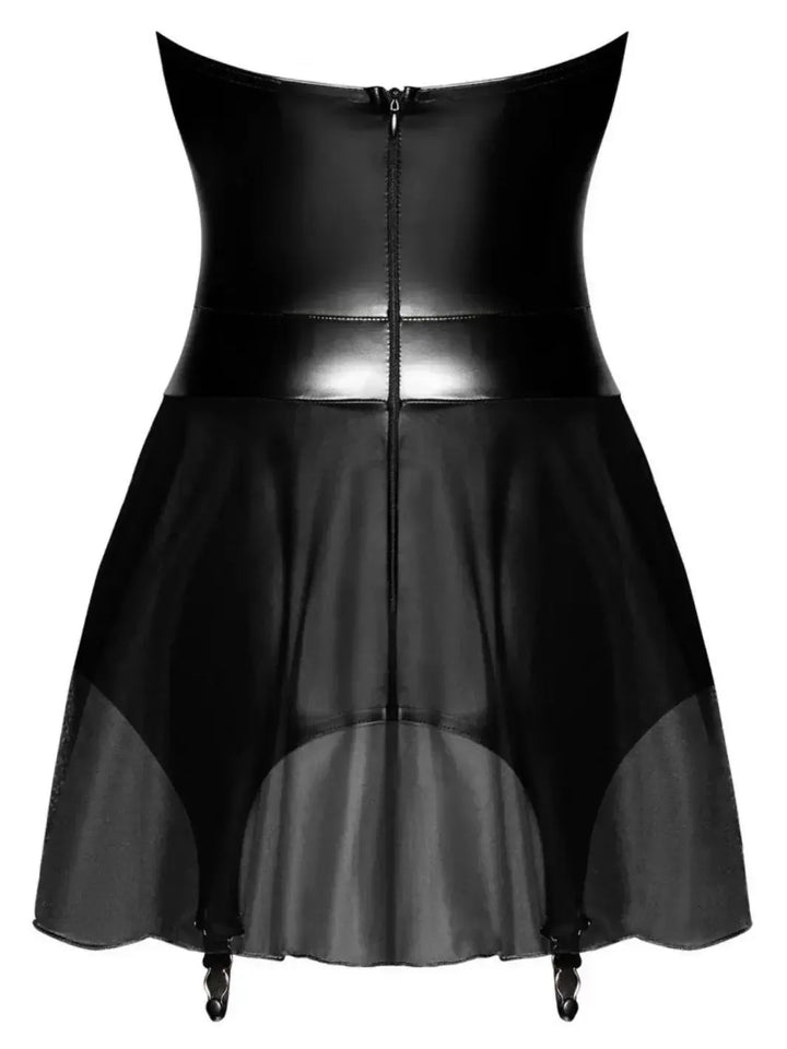 Noir Handmade Suspender Jurk en Jarretel | Jurk - Noir Handmade | SIN&LACE