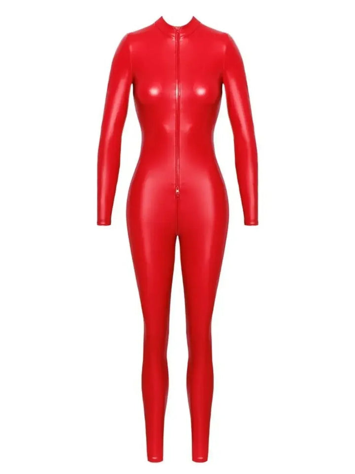 Noir Handmade Catsuit Orgia Wetlook Rood | Catsuit - Noir Handmade | SIN&LACE