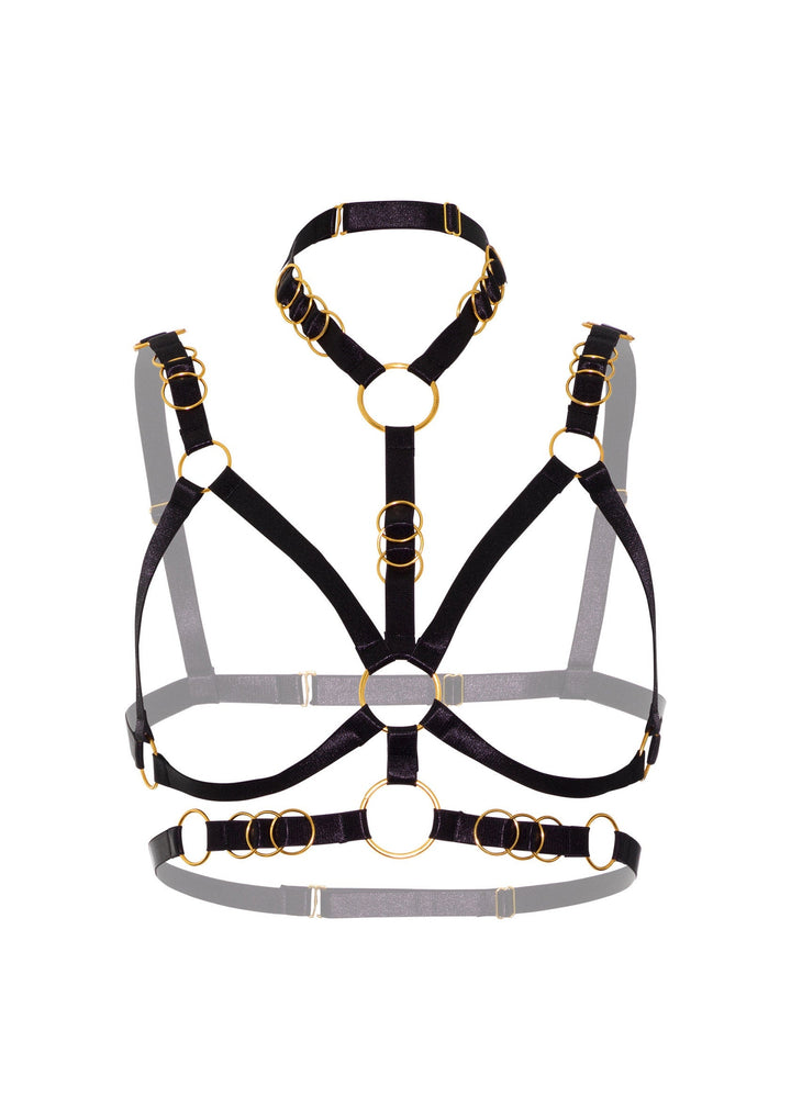 Kinky Diva Open Cup Bra Deluxe harnas