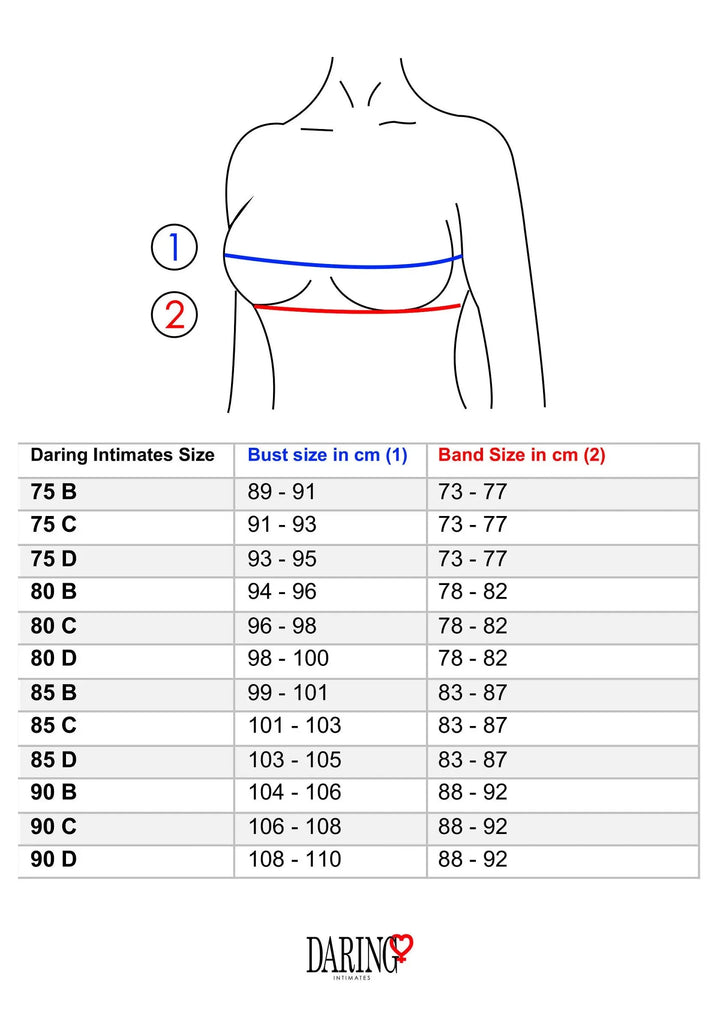 Daring Intimates Lace Cami Corset met string Rood | Bh- & slipsets - Daring Intimates | SIN&LACE