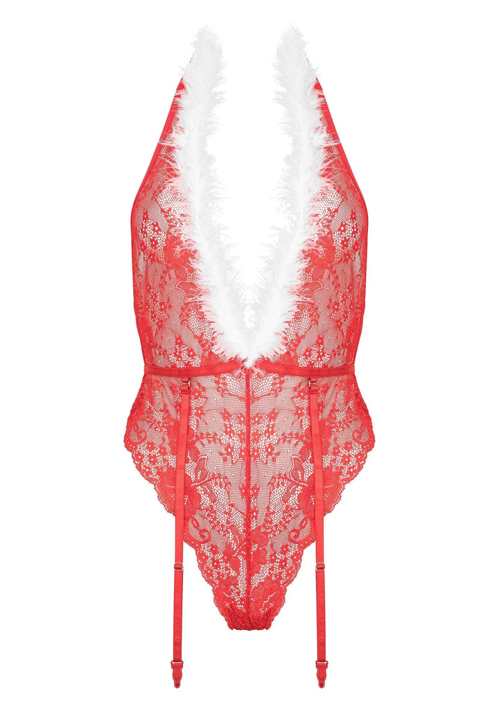Kotek Kristinella Bodysuit Rood | bodysuit - Kotek | SIN&LACE