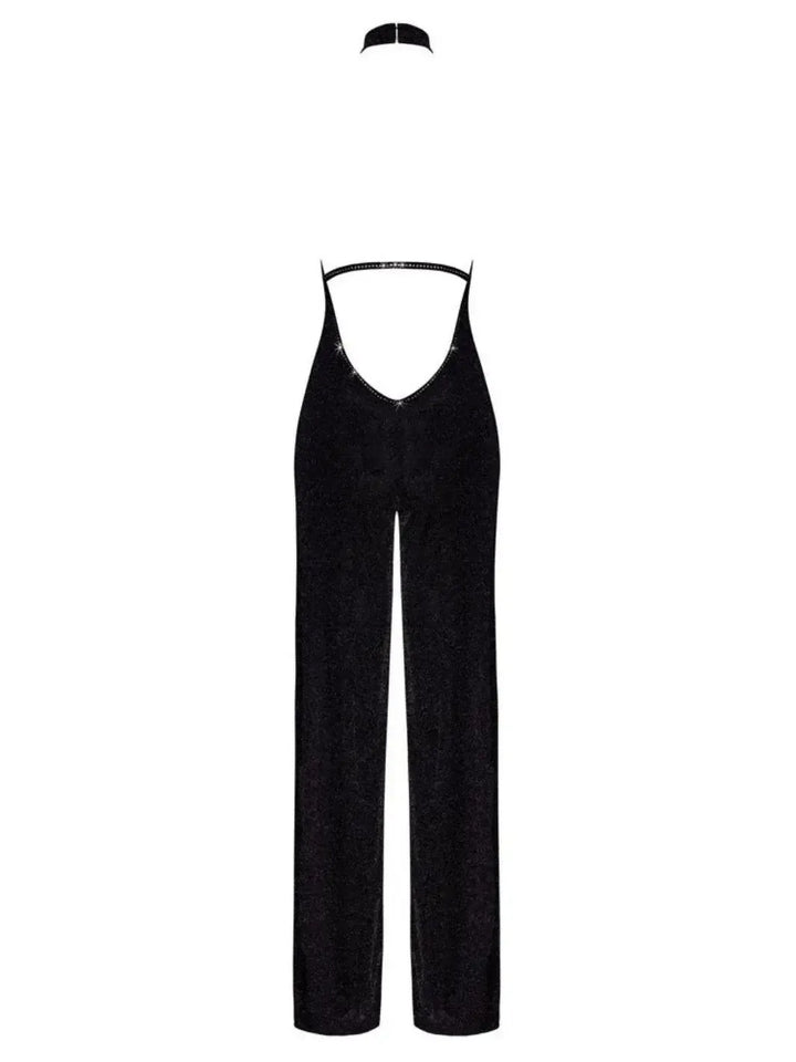 Noir Handmade Doorzichtig Jumpsuit Zwart | Jumpsuit - Noir Handmade | SIN&LACE