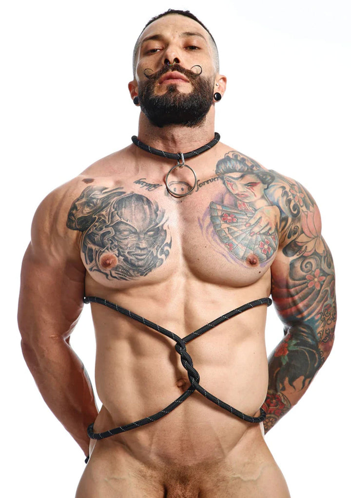 MOB Eroticwear DNGEON Cock Ring Rope