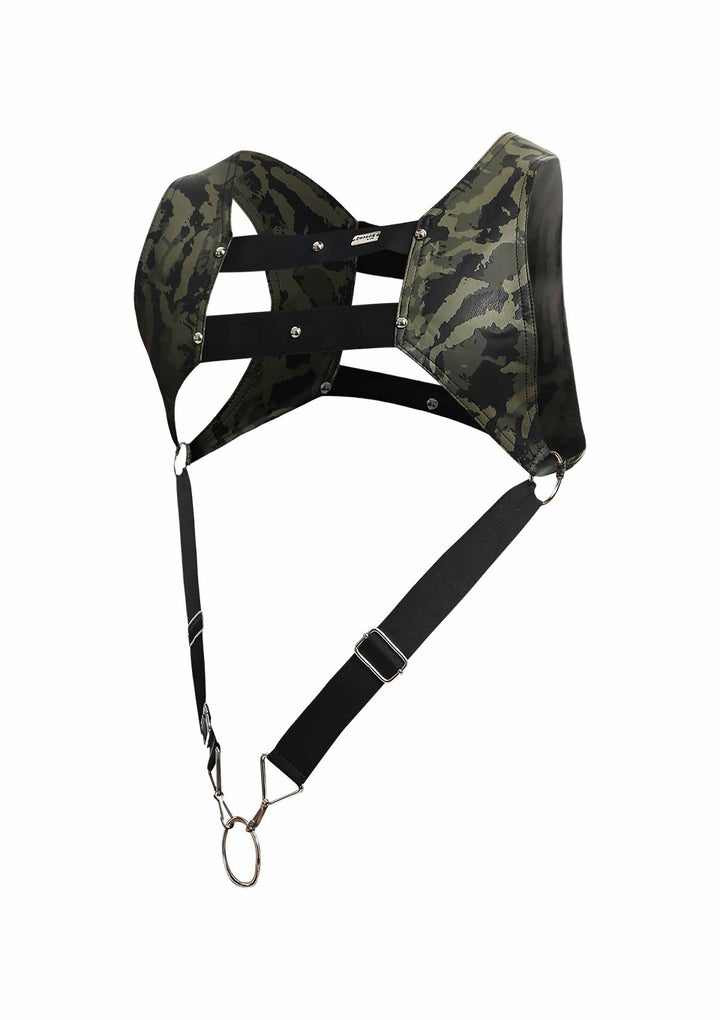 MOB Eroticwear DNGEON Top Cockring Harness