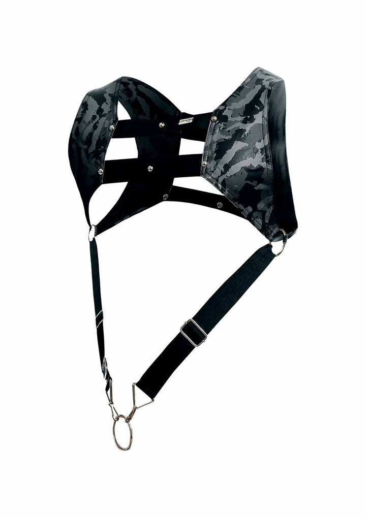 MOB Eroticwear DNGEON Top Cockring Harness